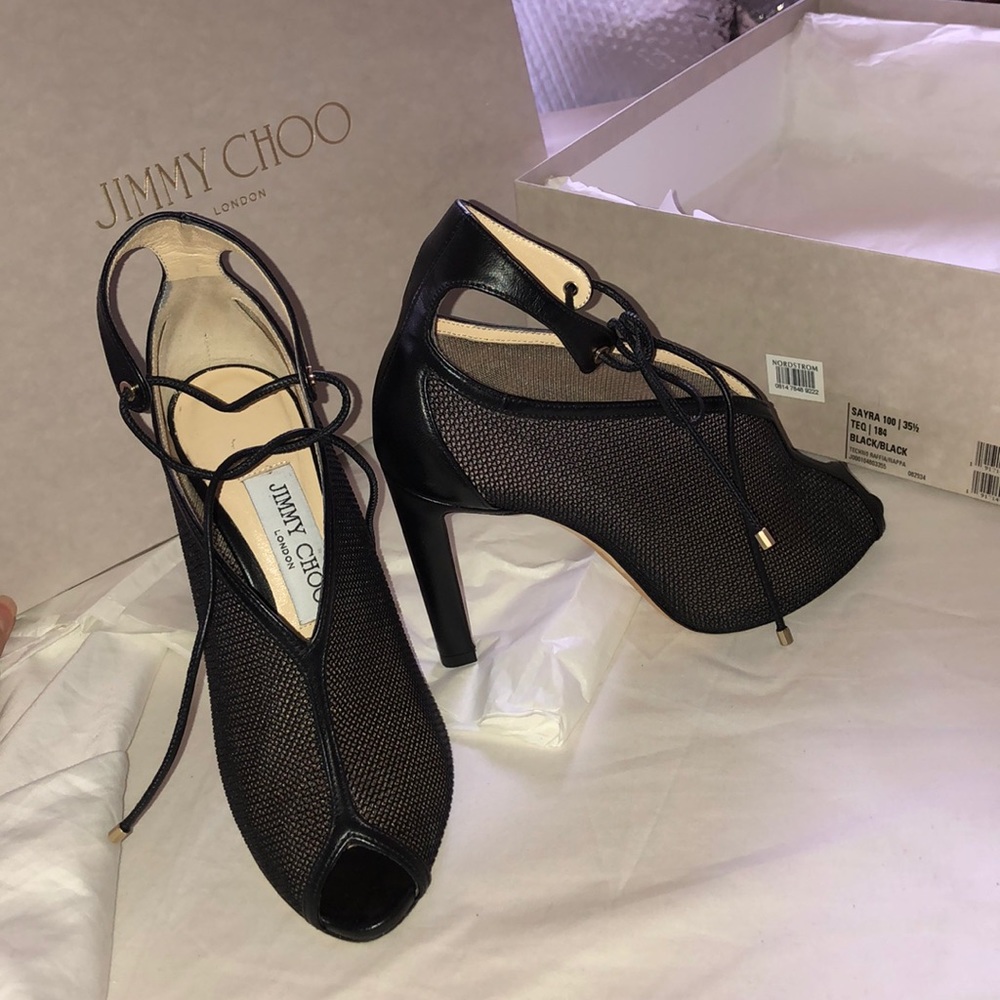 Worn once! Sayra 100 Jimmy Choo Booties.